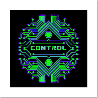 Robotics gaming, Control! Posters and Art